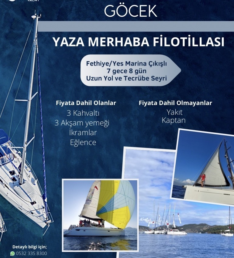 One Yacht Yaza Merhaba Filotillası